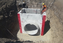 Prefabricate SW Umwelttechnik România Prefabricate Beton Bistrita, Tuburi Beton, Tuburi cu Talpa, Elemente pentru Drumuri si Poduri, Produse de Infrastructura Bistrita
